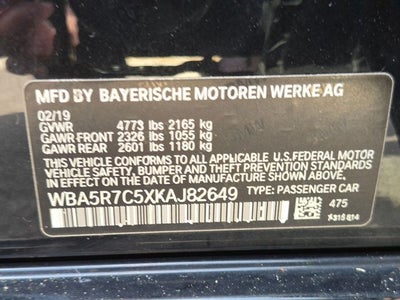 2019 BMW 3 Series 330i xDrive