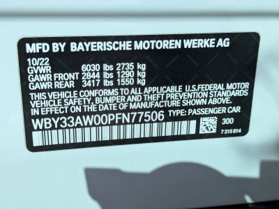 2023 BMW i4 M50