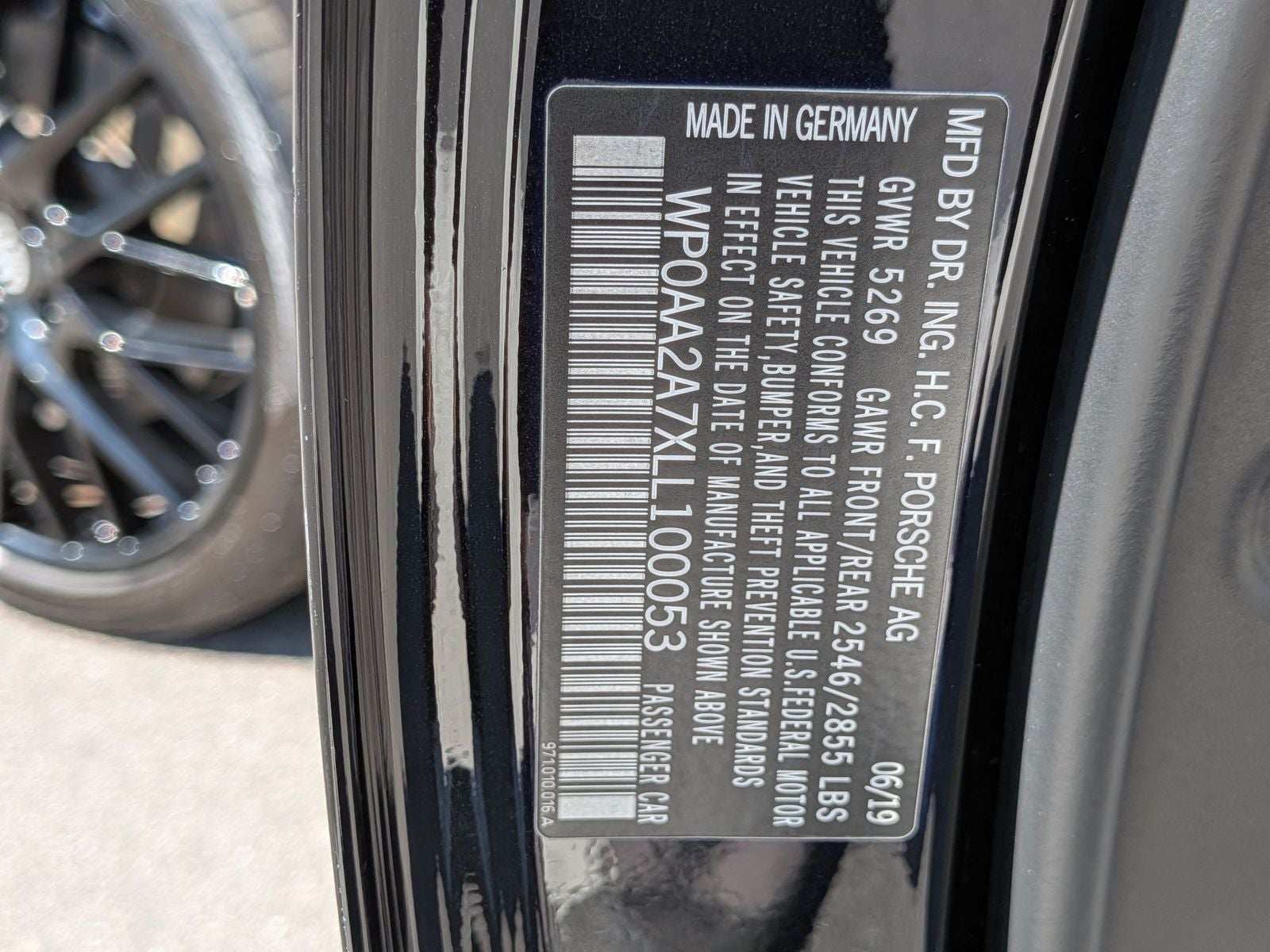 2020 Porsche Panamera 4