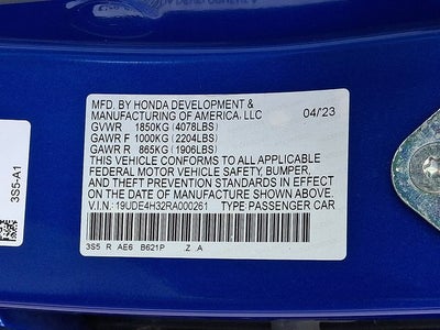 2024 Acura Integra A-Spec Package