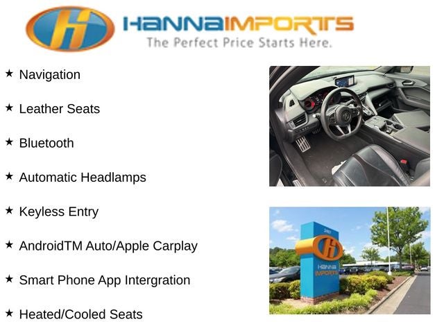 2022 Acura TLX A-Spec Package SH-AWD