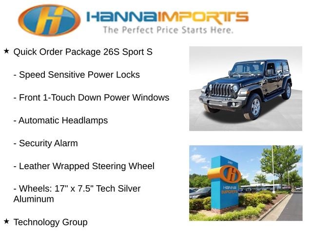 2021 Jeep Wrangler Unlimited Sport S