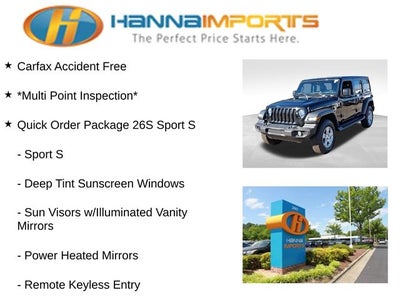 2021 Jeep Wrangler Unlimited Sport S