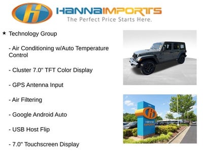 2021 Jeep Wrangler Unlimited Willys