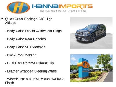 2015 Jeep Grand Cherokee High Altitude
