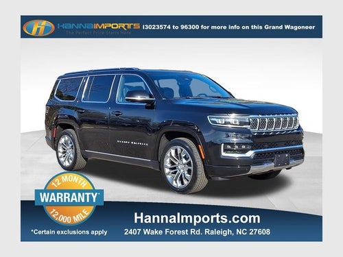 2022 Jeep Grand Wagoneer Series II