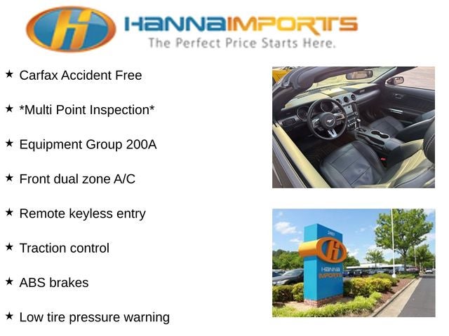 2018 Ford Mustang EcoBoost Premium