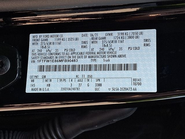 2021 Ford F-150 Lariat