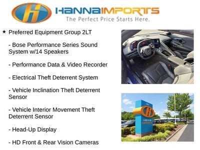 2025 Chevrolet Corvette Stingray 2LT