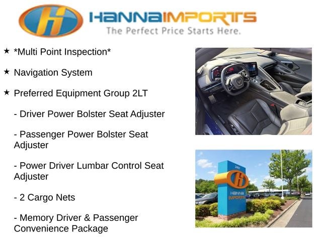 2025 Chevrolet Corvette Stingray 2LT