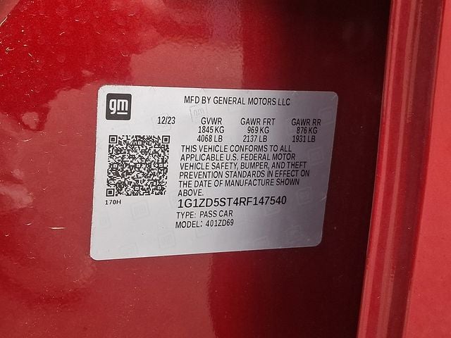 2024 Chevrolet Malibu LT 1LT