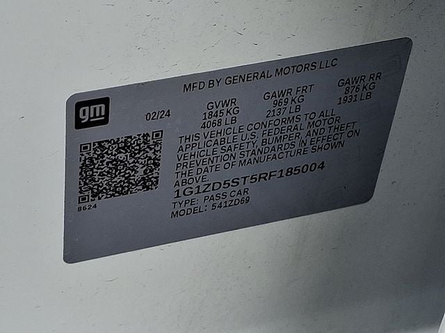 2024 Chevrolet Malibu LT 1LT