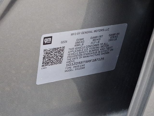 2024 Chevrolet Malibu LT 1LT