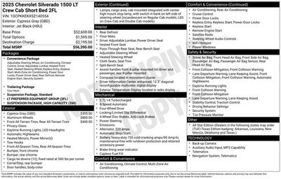 2025 Chevrolet Silverado 1500 LT