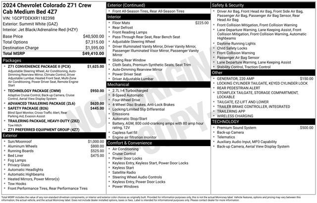 2024 Chevrolet Colorado Z71