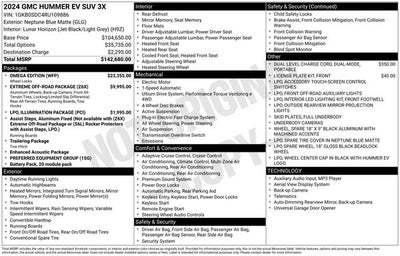 2024 GMC Hummer EV SUV 3X