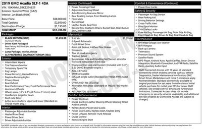 2019 GMC Acadia SLT-1