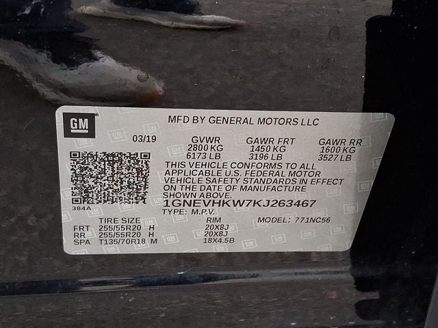 2019 Chevrolet Traverse 3LT