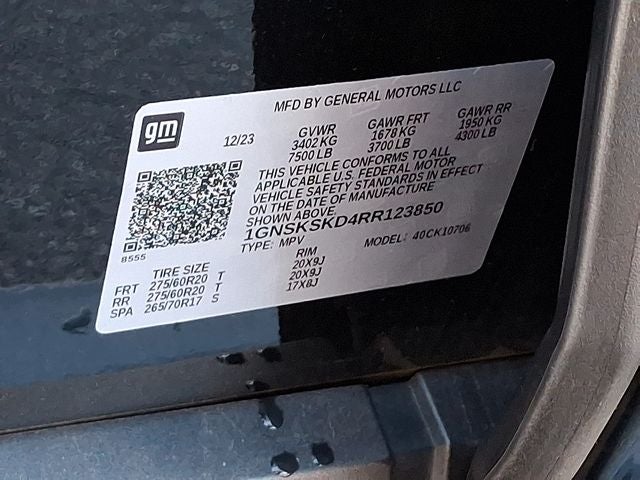 2024 Chevrolet Tahoe Premier