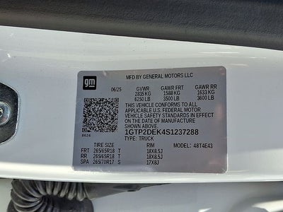 2025 GMC Canyon AT4