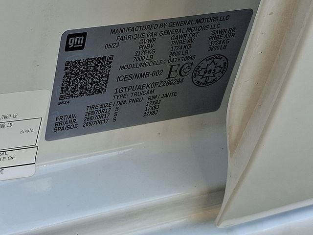 2023 GMC Sierra 1500 Pro