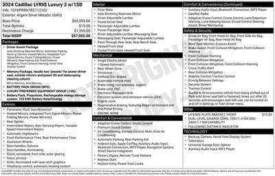 2024 Cadillac LYRIQ Luxury