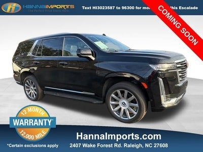 2022 Cadillac Escalade Premium Luxury Platinum