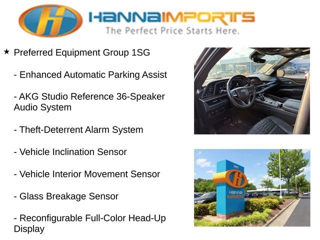 2022 Cadillac Escalade Premium Luxury Platinum