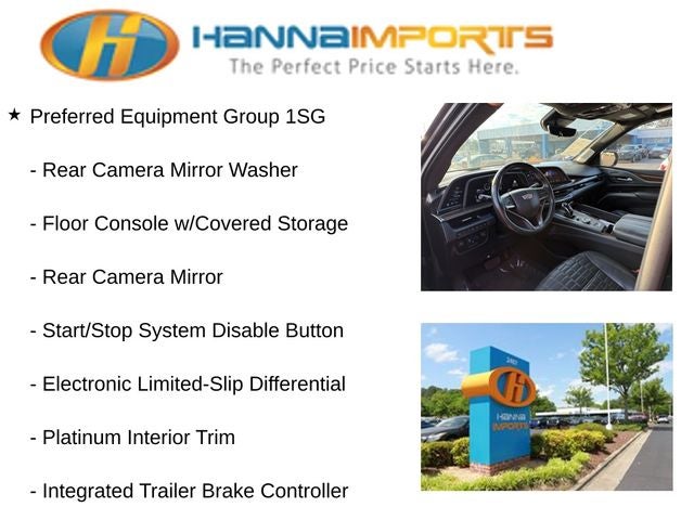 2022 Cadillac Escalade Premium Luxury Platinum