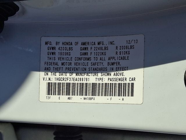 2014 Honda Accord LX