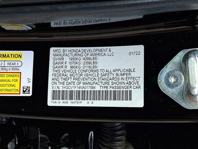 2022 Honda Accord LX