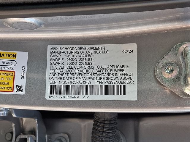 2024 Honda Accord LX