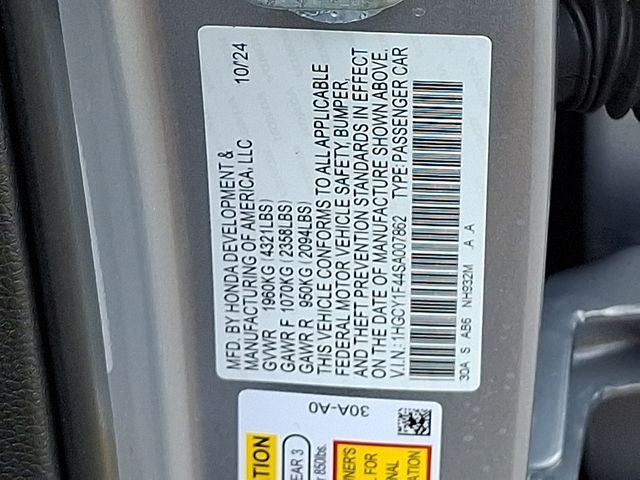 2025 Honda Accord SE