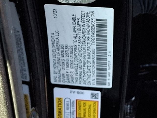 2024 Honda Accord Hybrid Sport