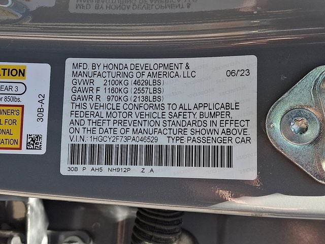 2023 Honda Accord Hybrid Sport-L