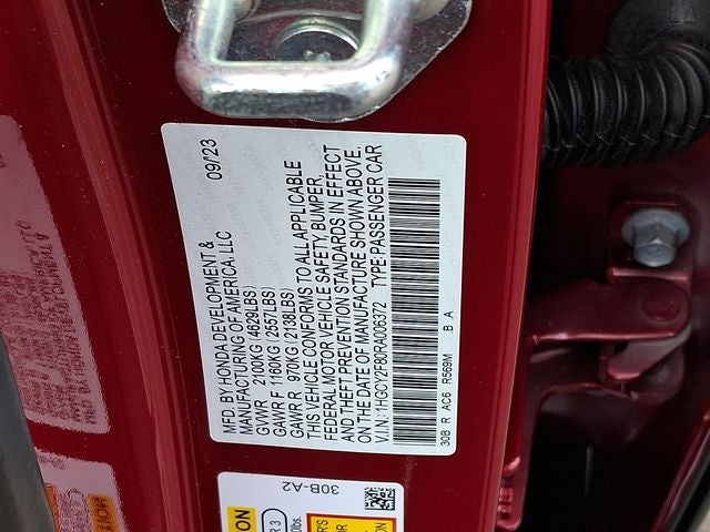 2024 Honda Accord Hybrid Touring