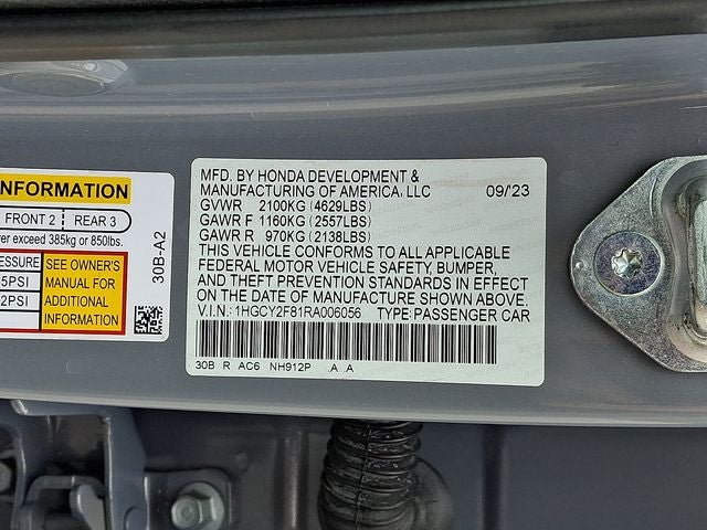 2024 Honda Accord Hybrid Touring