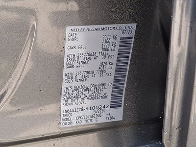 2024 Nissan Titan SV