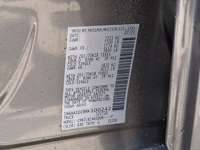 2024 Nissan Titan SV