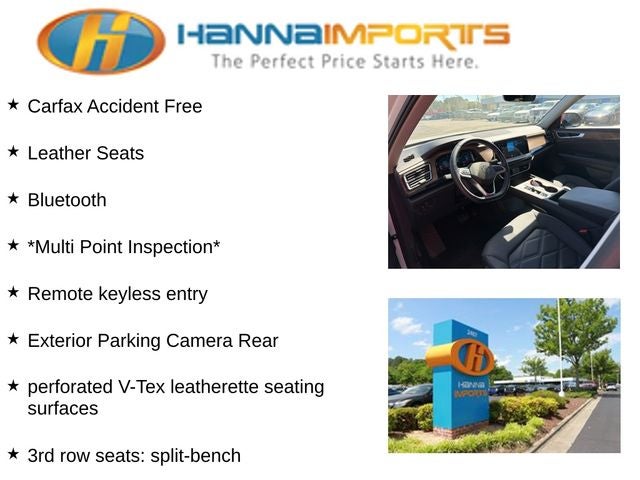 2025 Volkswagen Atlas 2.0T SE