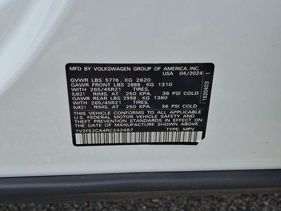 2024 Volkswagen Atlas Cross Sport 2.0T SEL Premium R-Line