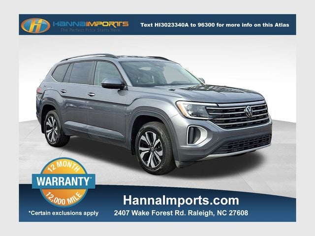 2024 Volkswagen Atlas 2.0T SE