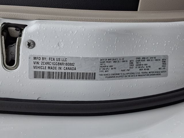 2022 Chrysler Pacifica Limited