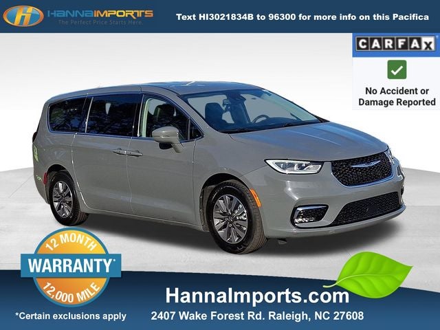 2022 Chrysler Pacifica Hybrid Touring L