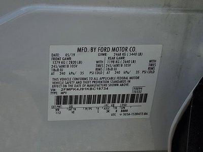2019 Ford Edge SEL