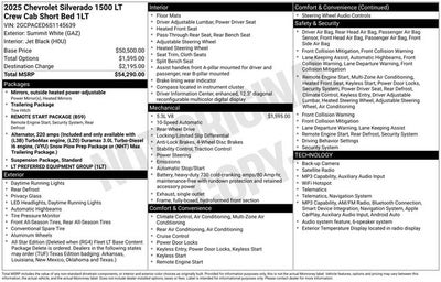 2025 Chevrolet Silverado 1500 LT