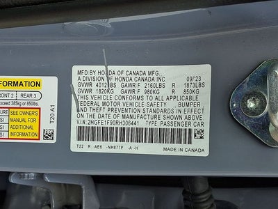 2024 Honda Civic Touring