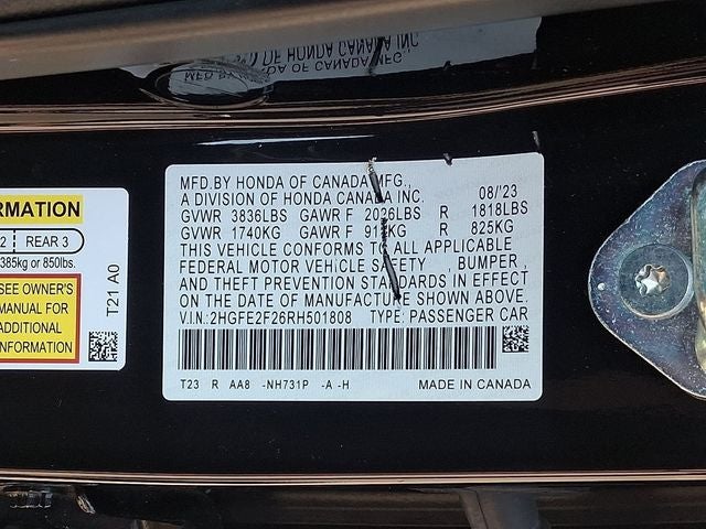 2024 Honda Civic LX