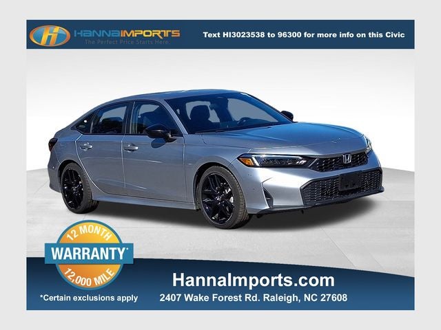 2025 Honda Civic Sport