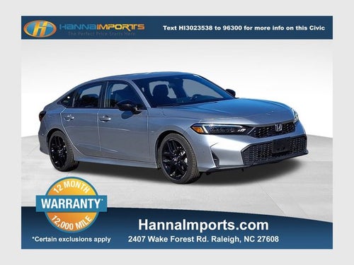 2025 Honda Civic Sport